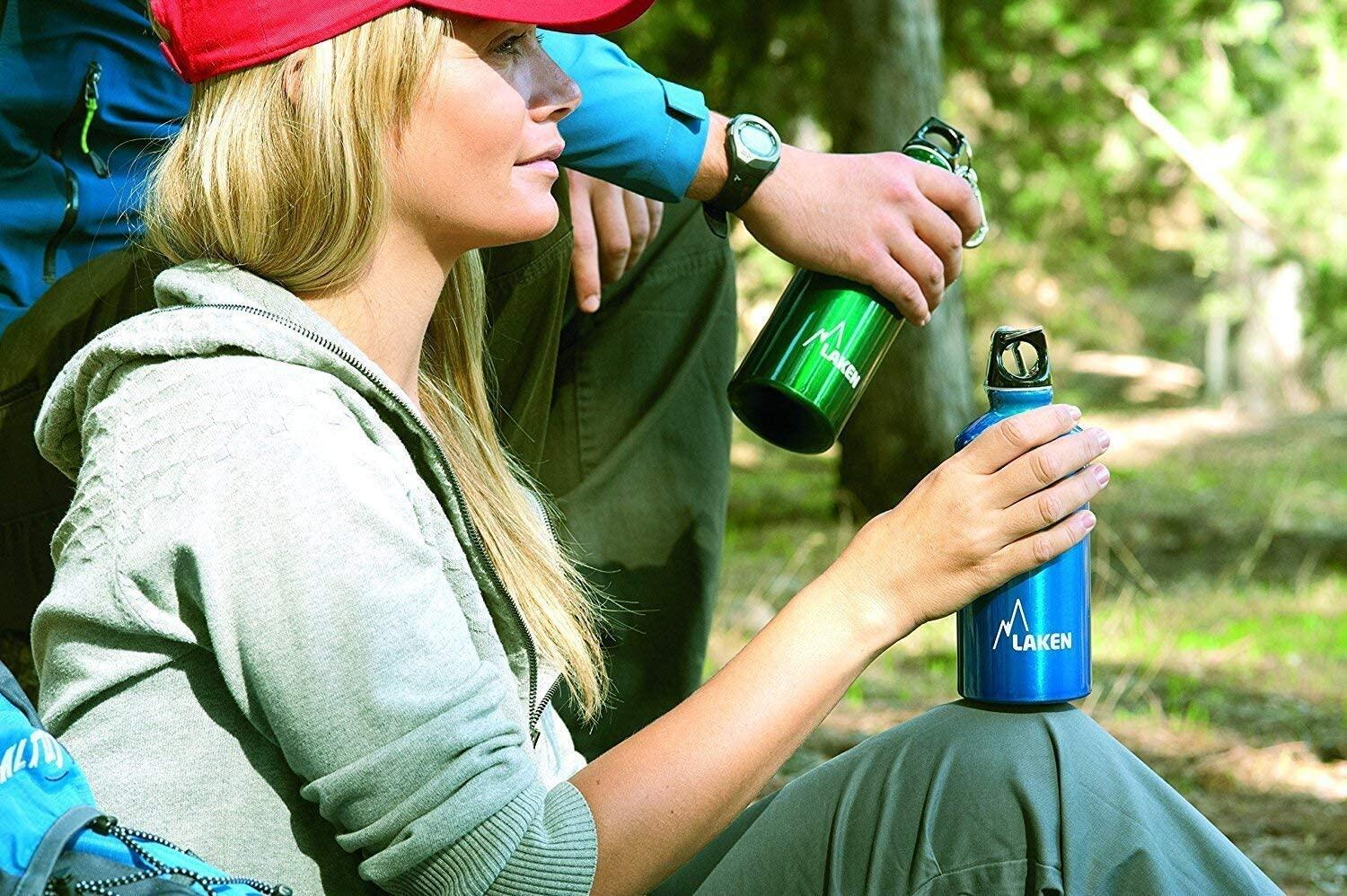 Botella de agua de aluminio Futura cuello estrecho - 1,5 litros - LAKEN 4/4