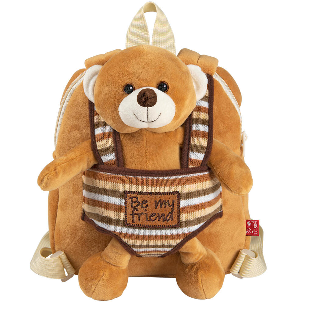 Backpack with plush Perletti