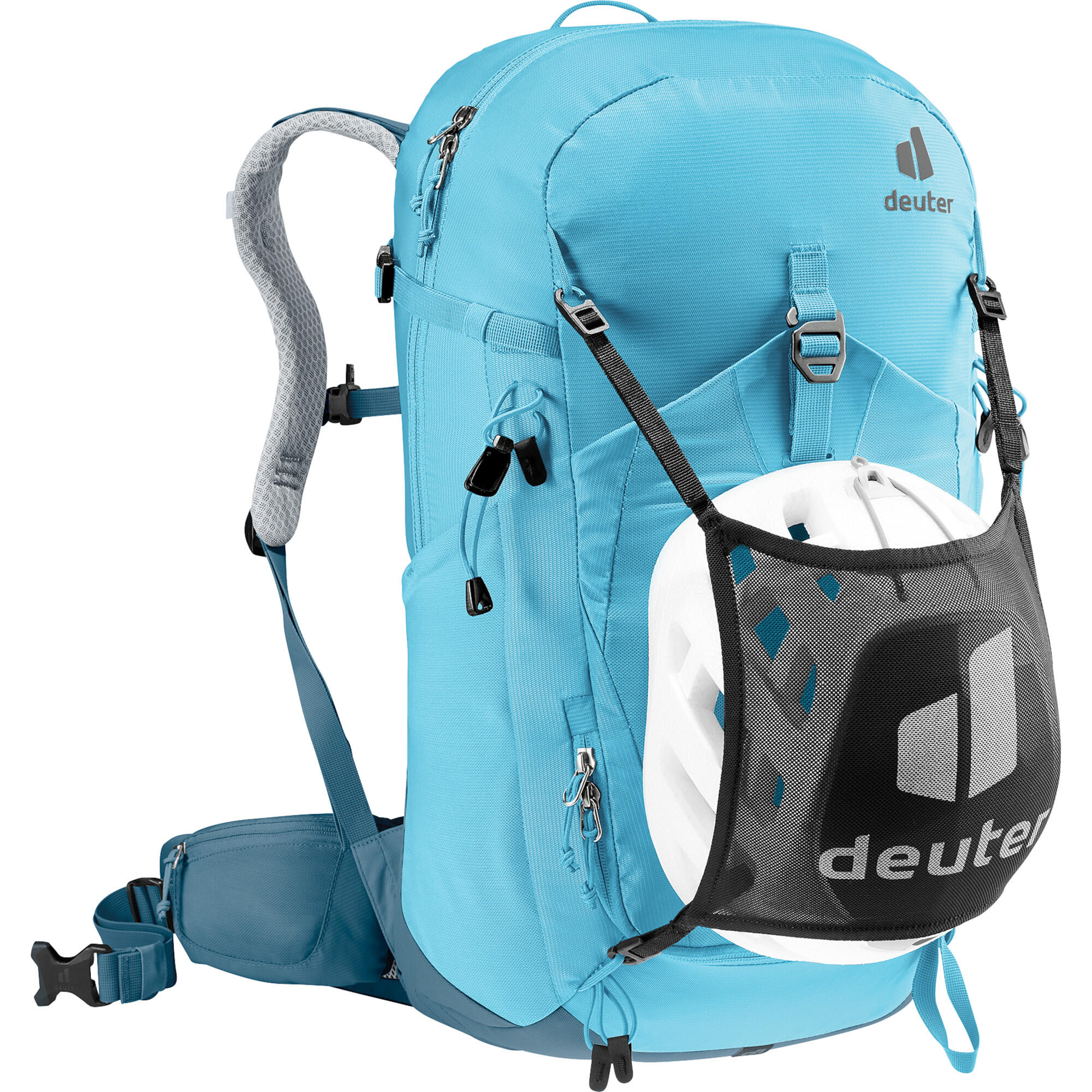 Deuter Trail Pro 31 SL sac randonnée 31L bleu Airstripes recyclé PFAS-free 7/7