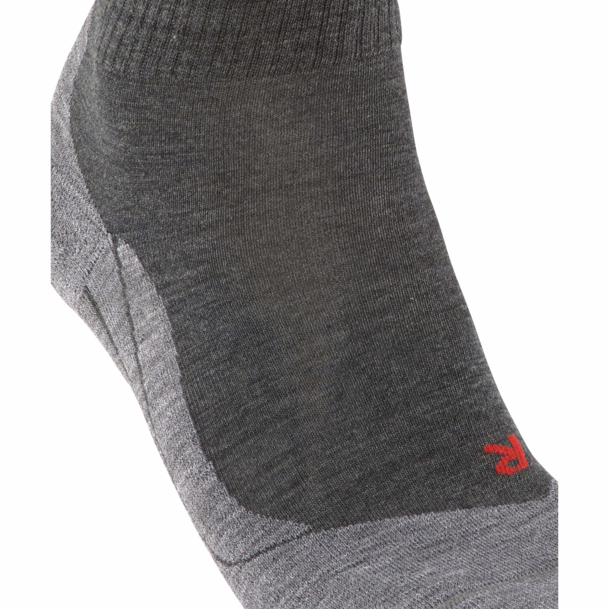 Tk5 Short Wandelsokken Heren wollen sokken asphalt mel. 5/6
