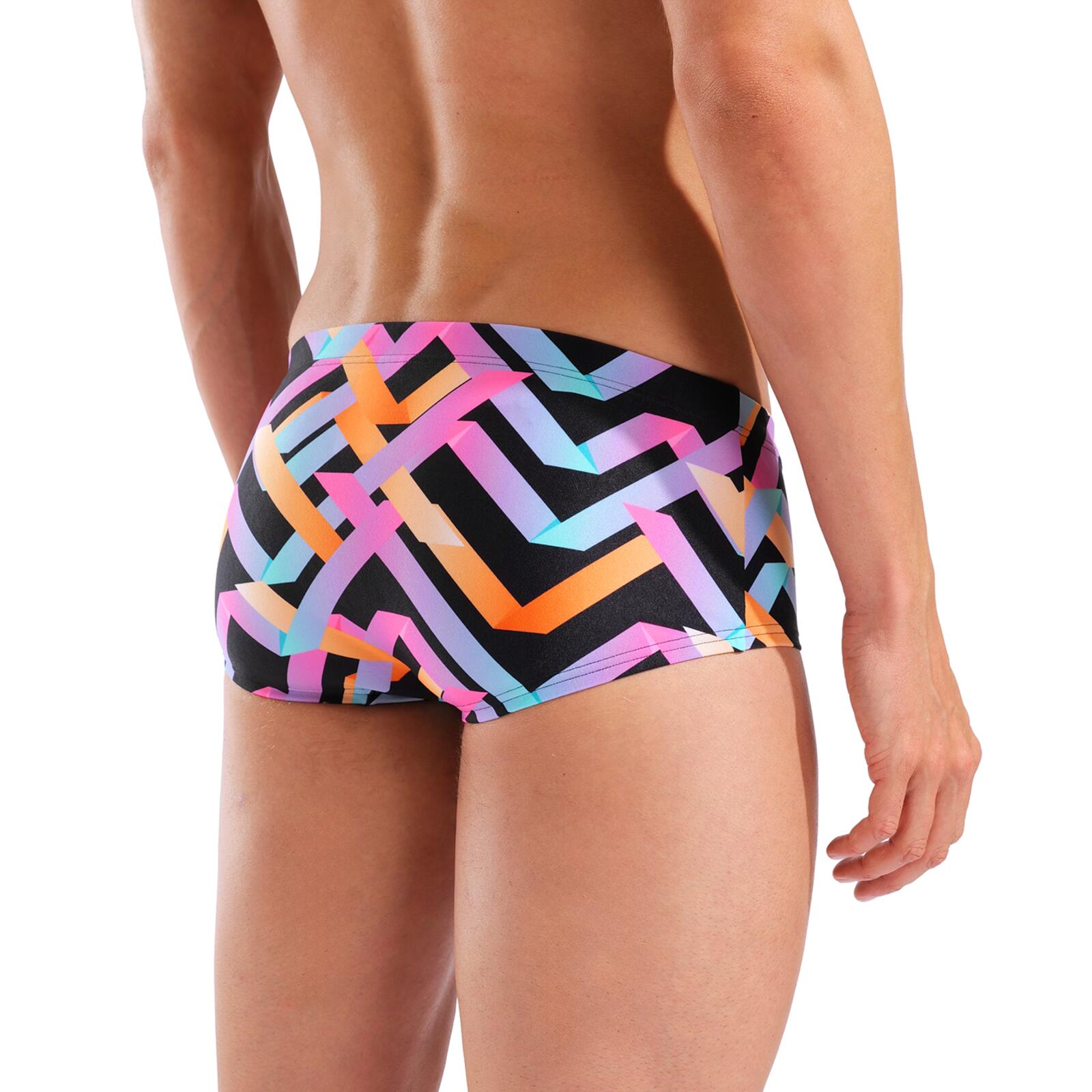 Costume da bagno Arena Texture nero/multicolore da uomo 7/7