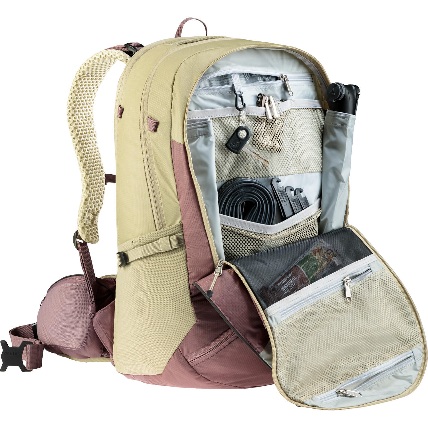 Plecak na rower damski Deuter Trans Alpine Pro 26 SL - ashrose/desert 6/7