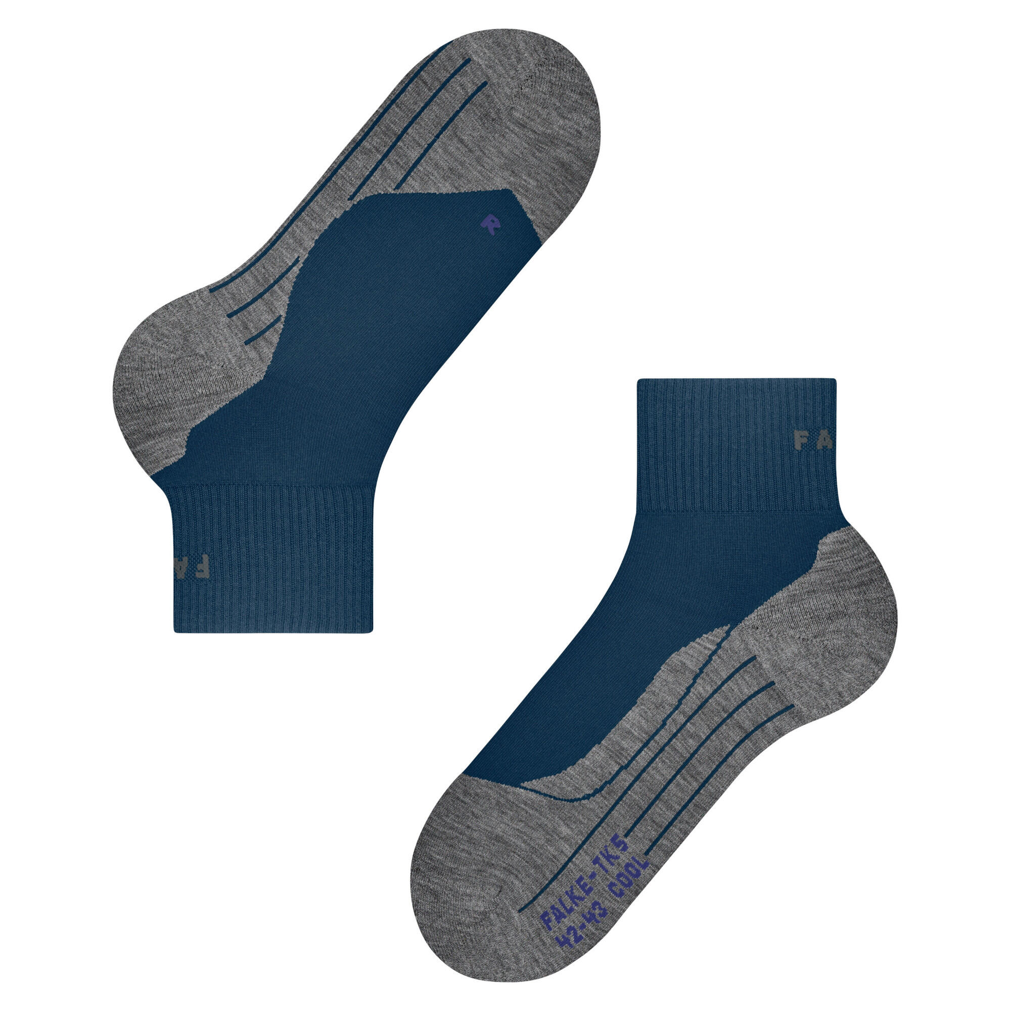 Chaussettes courtes Falke K5 Wander Cool 6/6