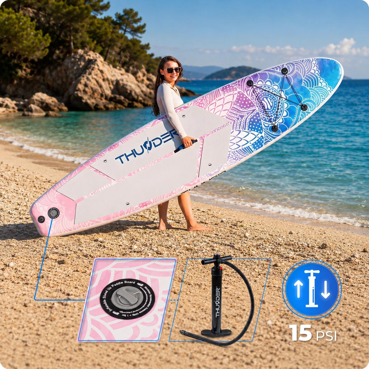 Tavola SUP Thunder Sup Aurora 350 3/7
