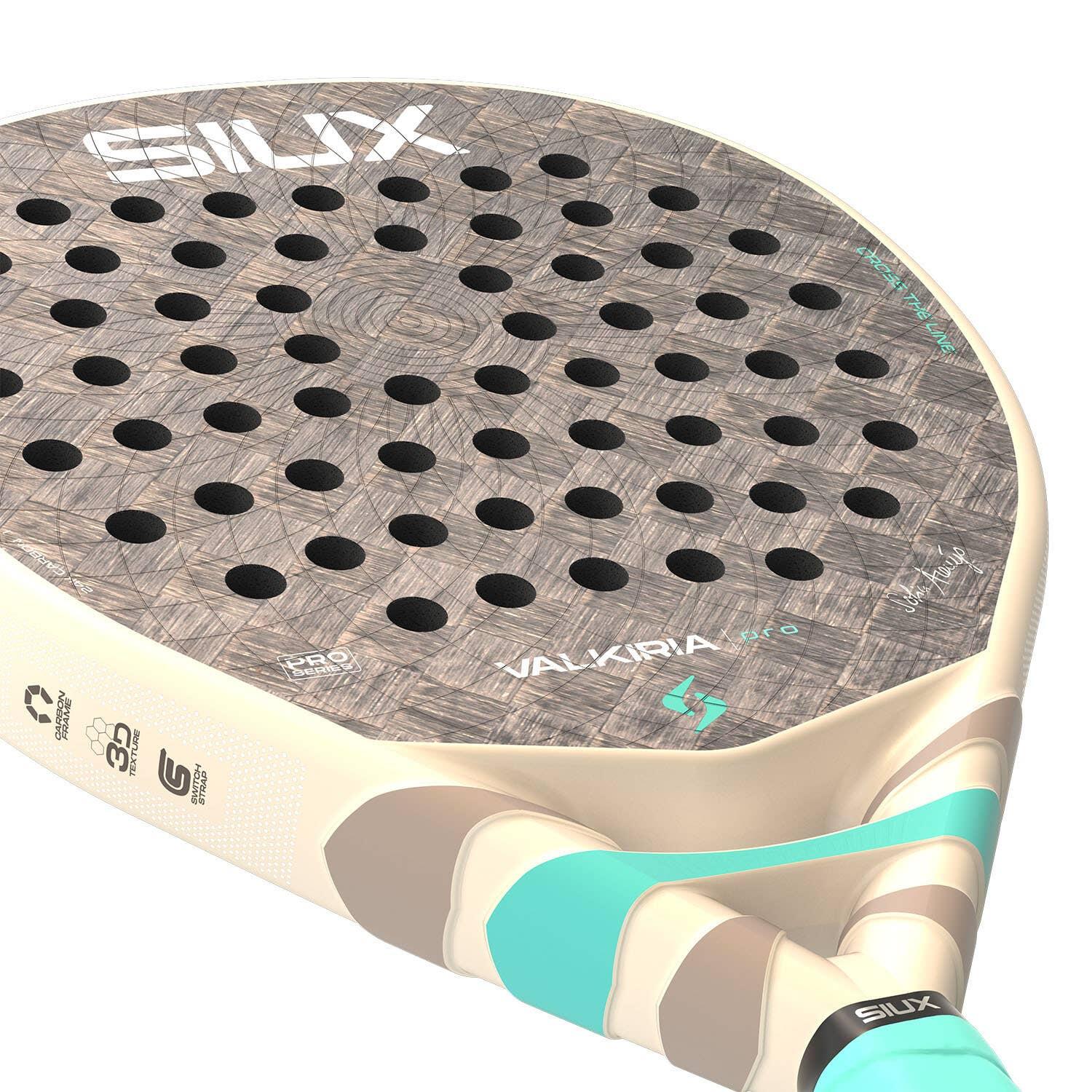 Siux - Raquete de Padel Valkiria Pro 2026 nível profissional forma lágrima 5/7