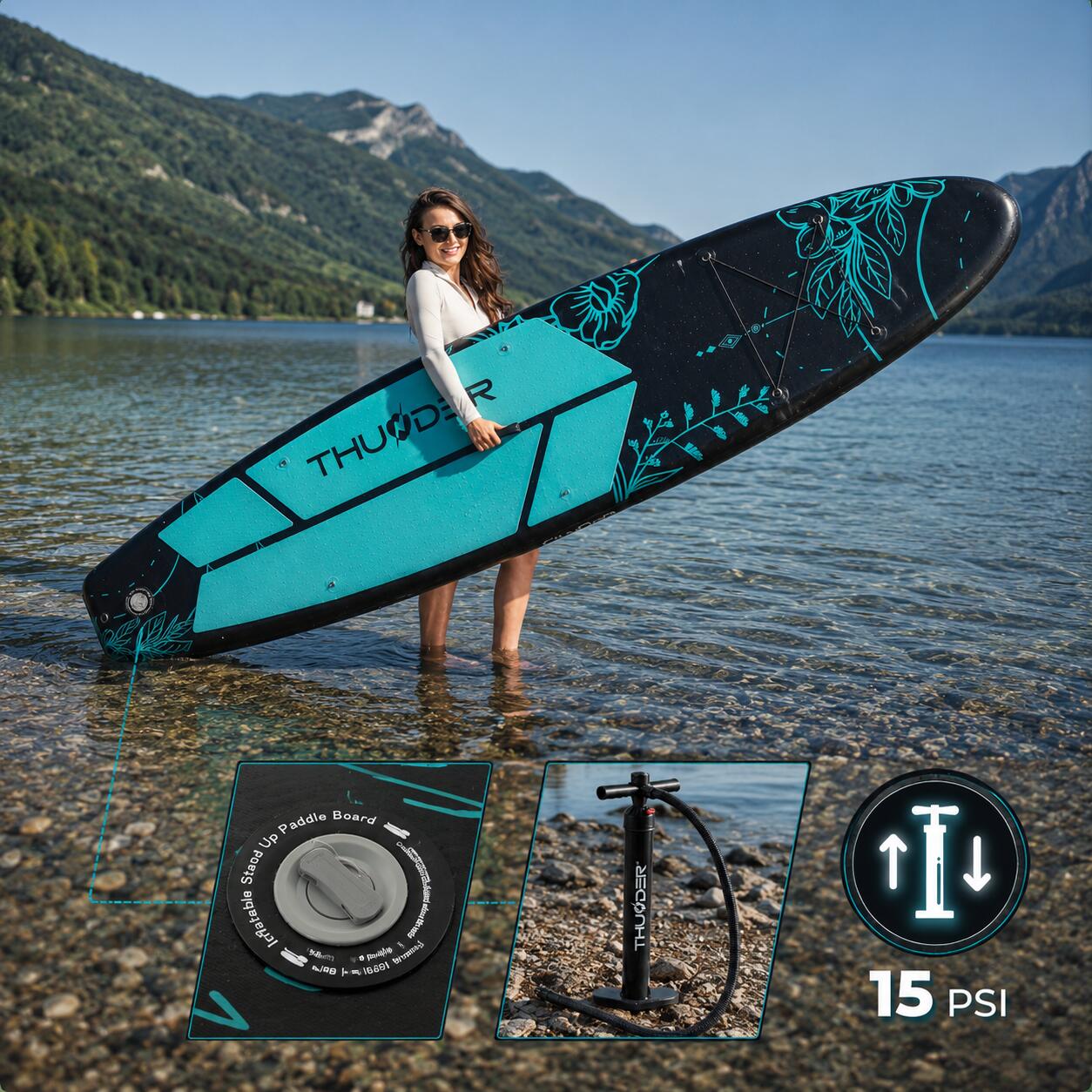 Tavola SUP Thunder Sup MOTH-MINT 350 3/7