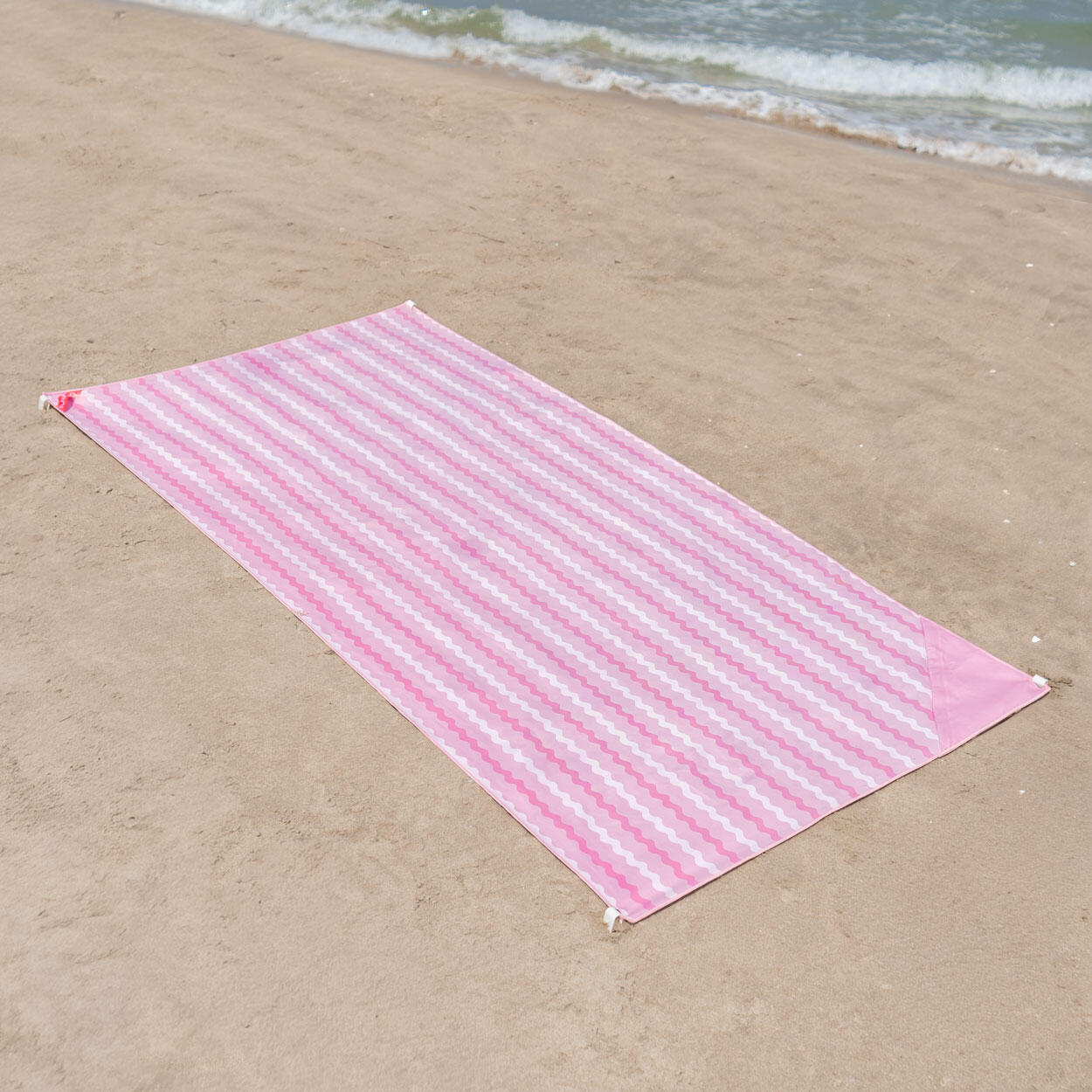 Flamingueo serviette de plage microfibre rose 2/7