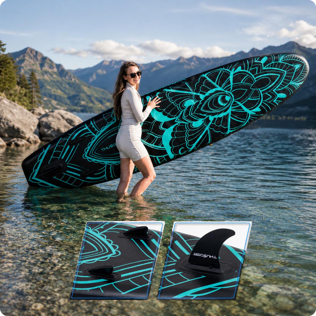 Tavola SUP Thunder Sup MOTH-MINT 350 5/7