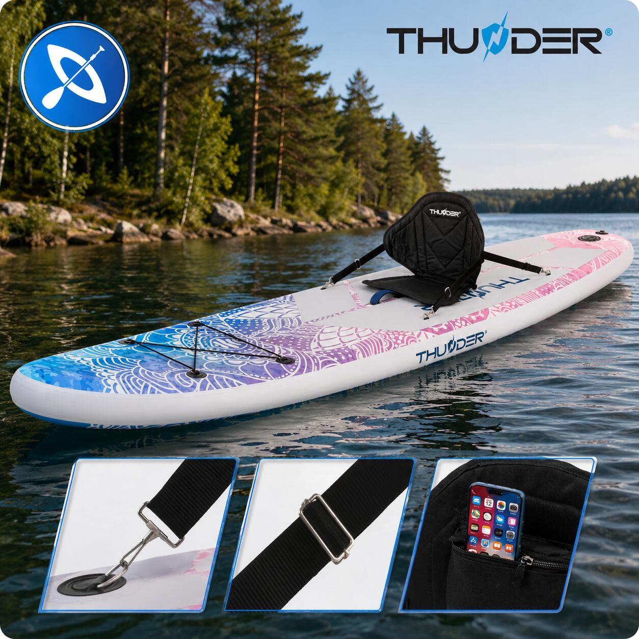 Tavola SUP Thunder Sup Aurora 350 4/7