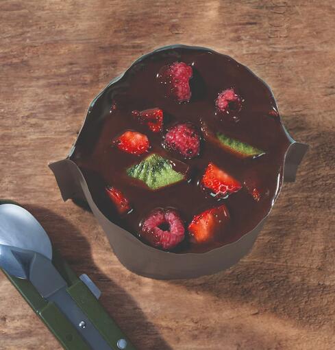 Danie liofilizowane (825) Fondue Czekoladowe Z Owocami 90G 3/3