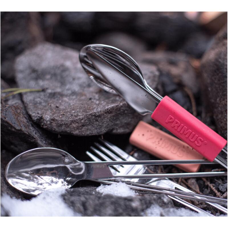 PRIMUS Kit couverts inox 3 pièces - Gris foncé 4/5