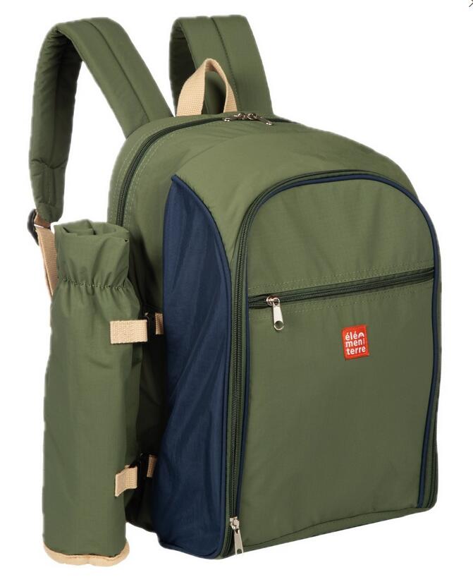 Sac à dos isotherme avec vaisselle Elementerre Chillex Vert 5/5