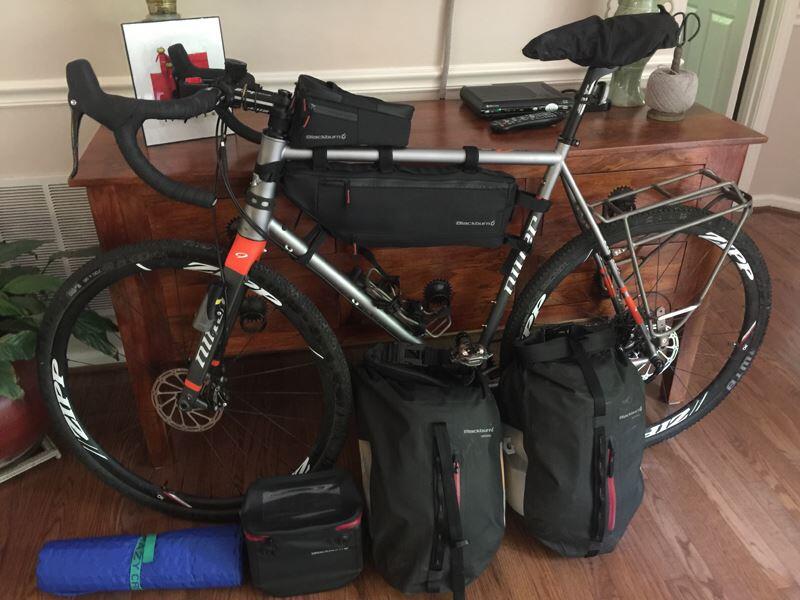 Torba Na Ramę Blackburn Outpost Top Tube 1L Wodoodporna Czarna 185G 4/4
