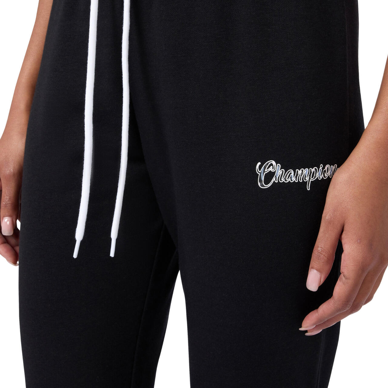 Spodnie damskie Champion Rib Cuff Pants czarne 118256 KK001 ROZMIAR L 4/6