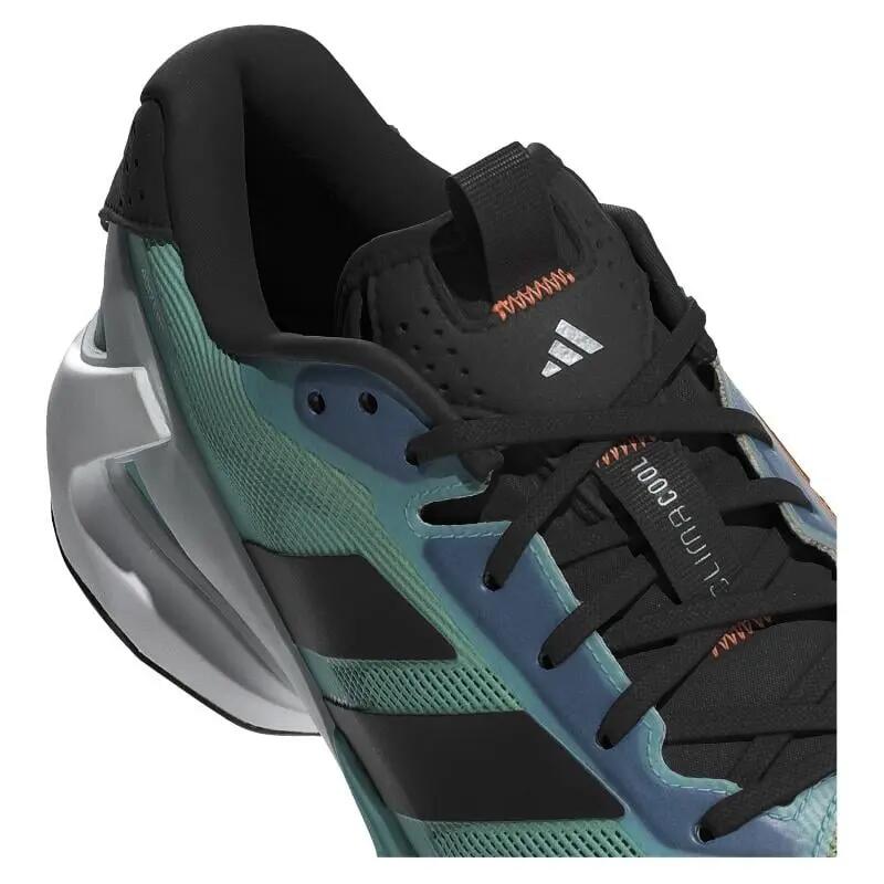 Tênis Adidas Adizero Ubersonic 5 Azul Laranja 3/6