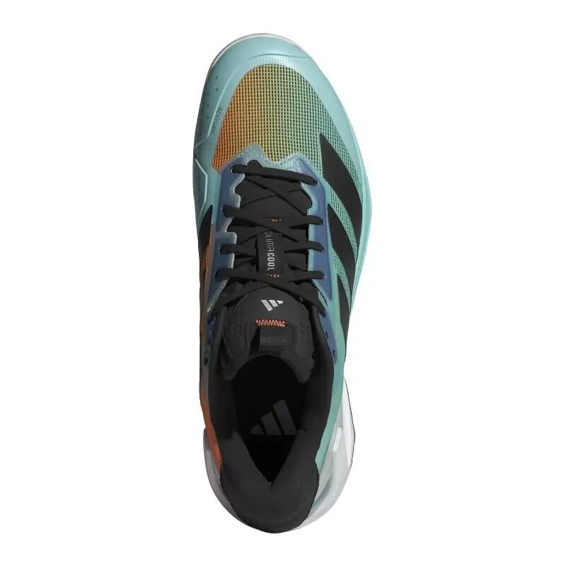 Tênis Adidas Adizero Ubersonic 5 Azul Laranja 5/6