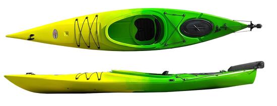 Kajak jednoosobowy turystyczny do pływania Scorpio kayak Touring 350 HD + ster