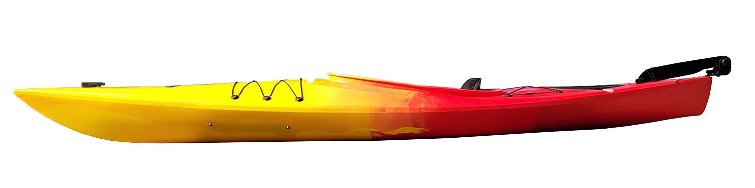 Kajak jednoosobowy turystyczny do pływania Scorpio kayak Touring 350 HD + ster 3/6