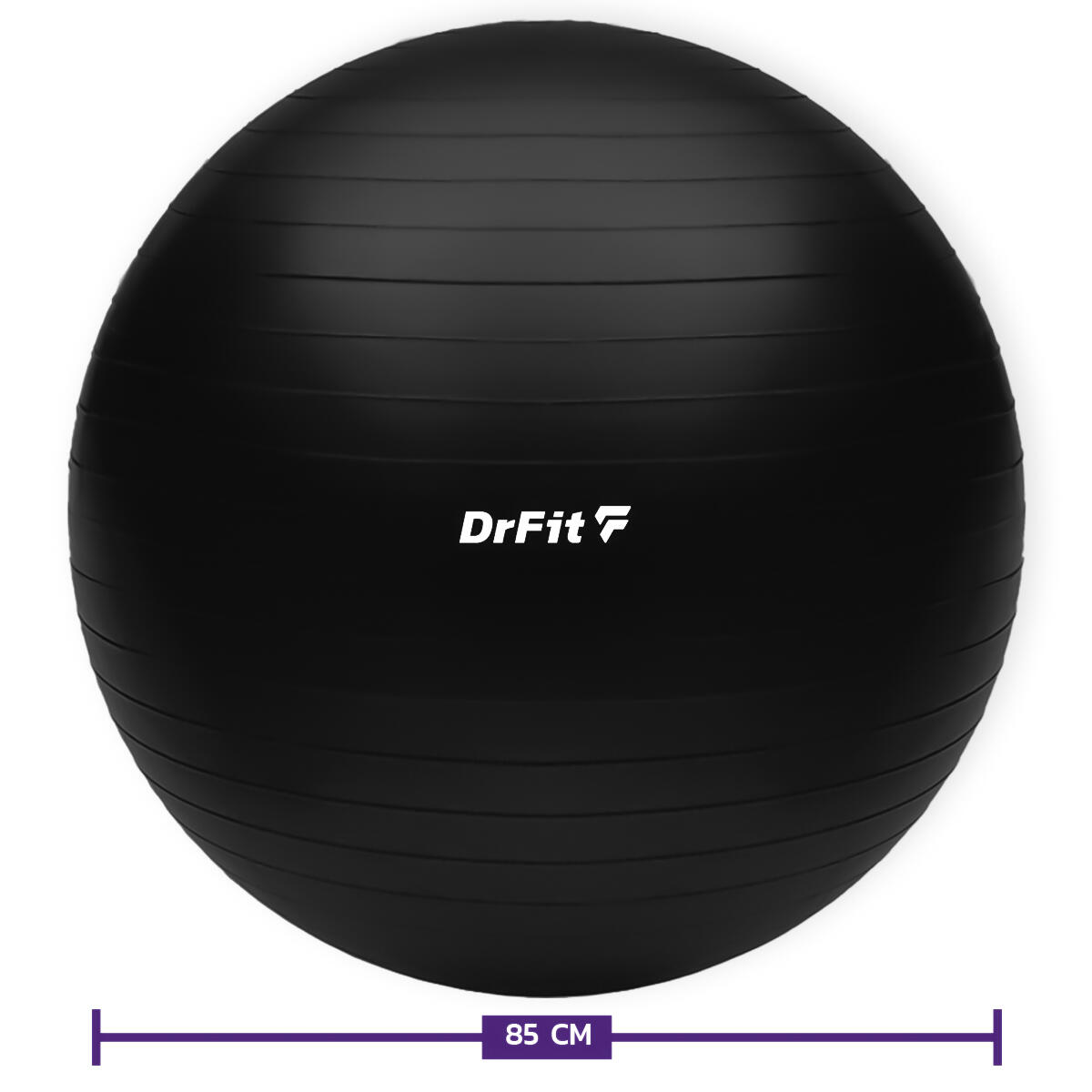 Piłka gimnastyczna gym ball do ćwiczeń gimnastycznych i fitness z pompką DrFit 3/7