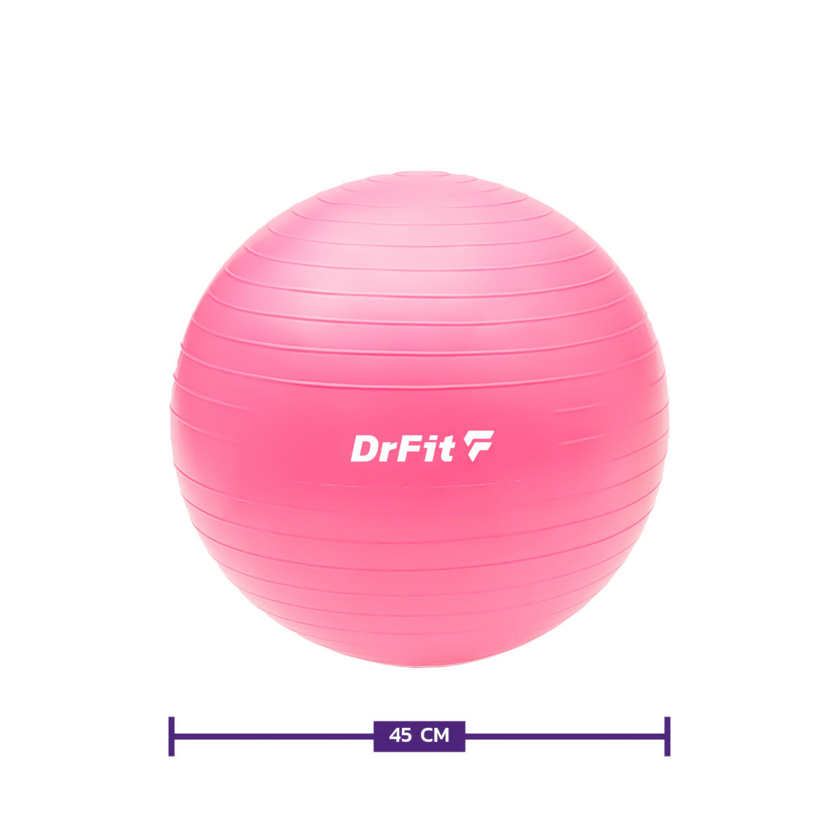 Piłka gimnastyczna gym ball do ćwiczeń gimnastycznych i fitness z pompką DrFit 3/7