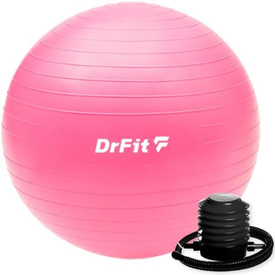 Piłka gimnastyczna gym ball do ćwiczeń gimnastycznych i fitness z pompką DrFit