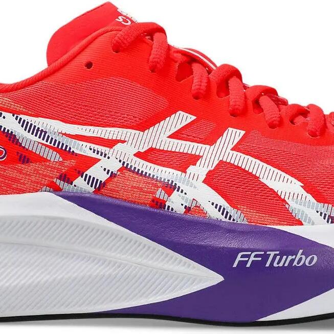 Asics Magic Speed 4 Running Shoes, Red/Purple, Men's
