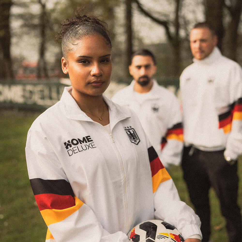 Witte trainingsjas Duitsland - Maat: M 2/7
