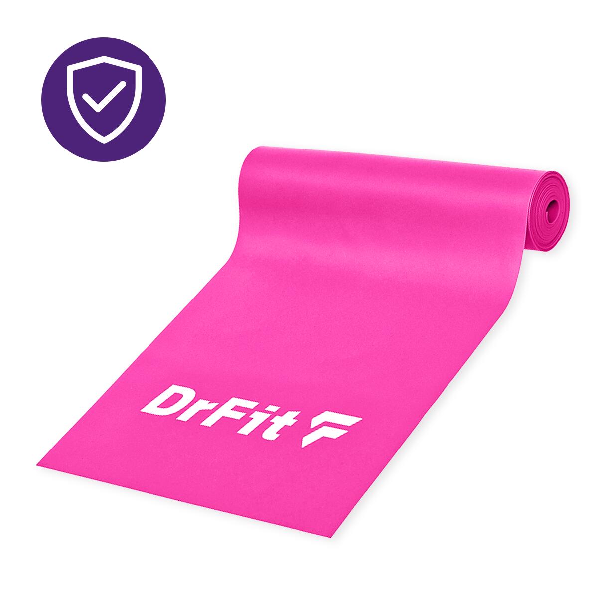 Unisex Taśma Oporowa Fitness Rehabilitacja Lateksowa do Ćwiczeń DrFit 3/7