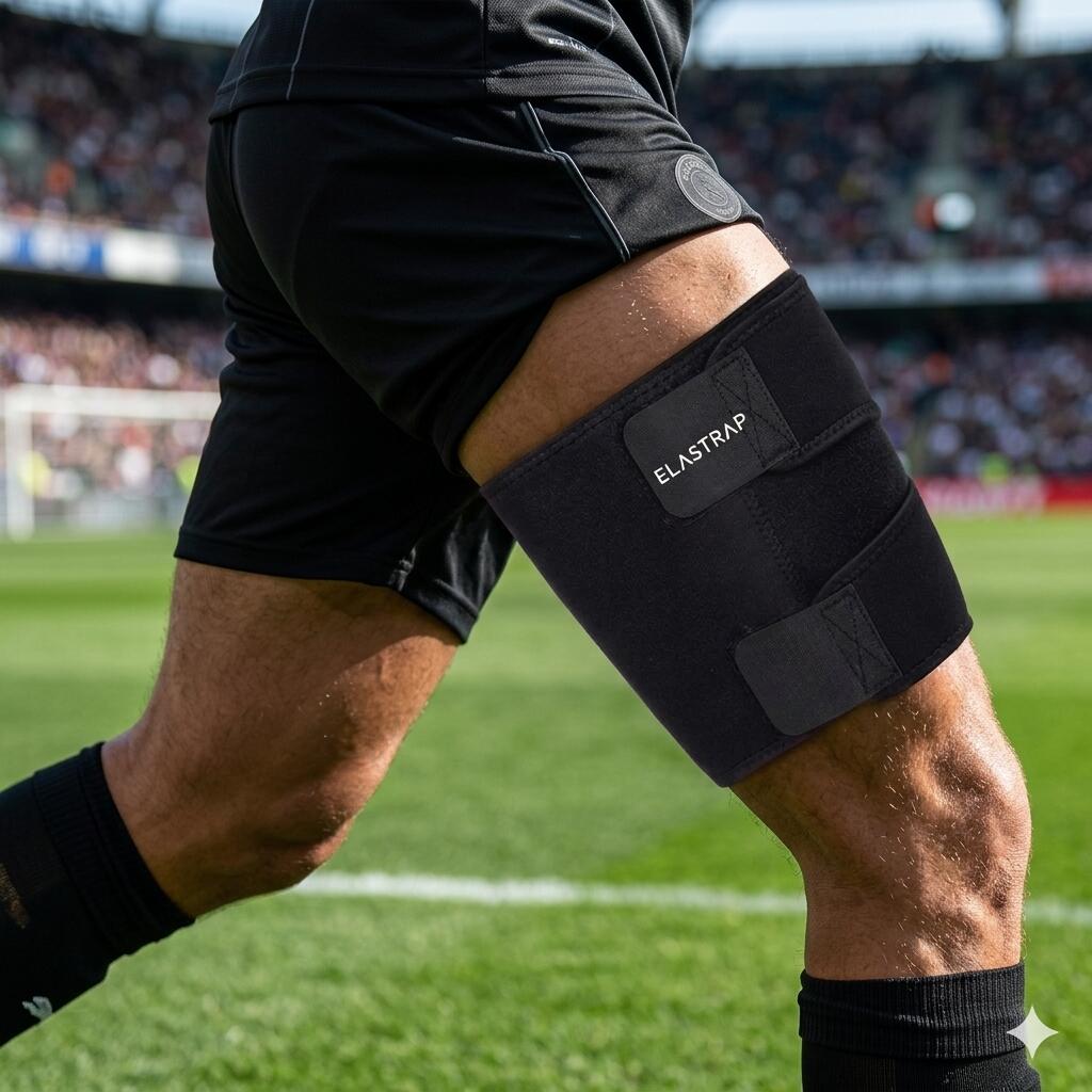 Attelle de protection cuisse - Protège ischio-jambiers, quadriceps - Compression 4/6