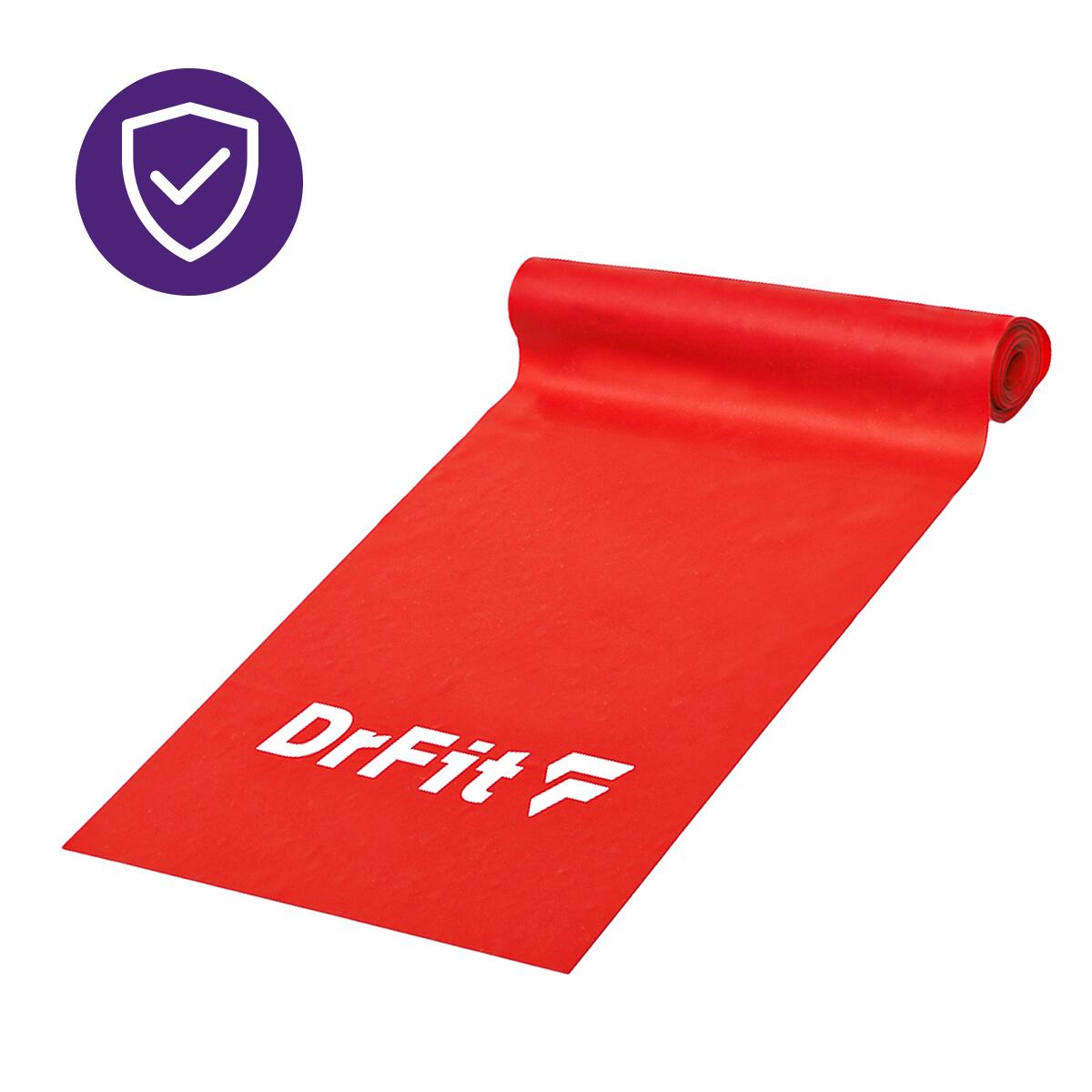 Unisex Taśma Oporowa Fitness Rehabilitacja Lateksowa do Ćwiczeń DrFit 3/7