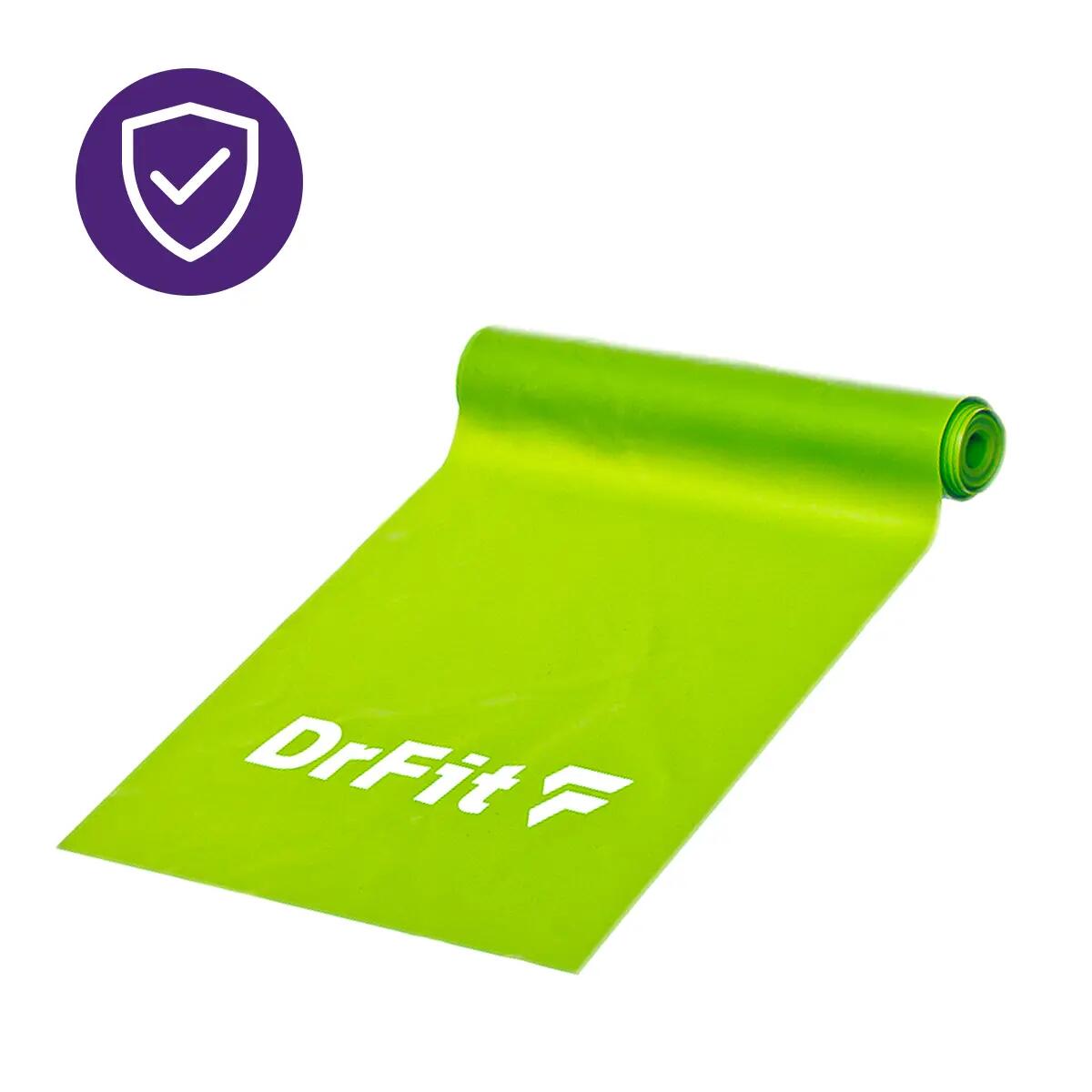 Unisex Taśma Oporowa Fitness Rehabilitacja Lateksowa do Ćwiczeń DrFit 3/7