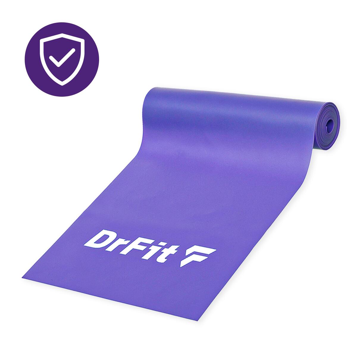 Unisex Taśma Oporowa Fitness Rehabilitacja Lateksowa do Ćwiczeń DrFit 3/7