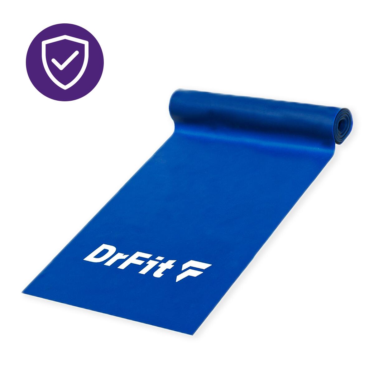 Unisex Taśma Oporowa Fitness Rehabilitacja Lateksowa do Ćwiczeń DrFit 3/7