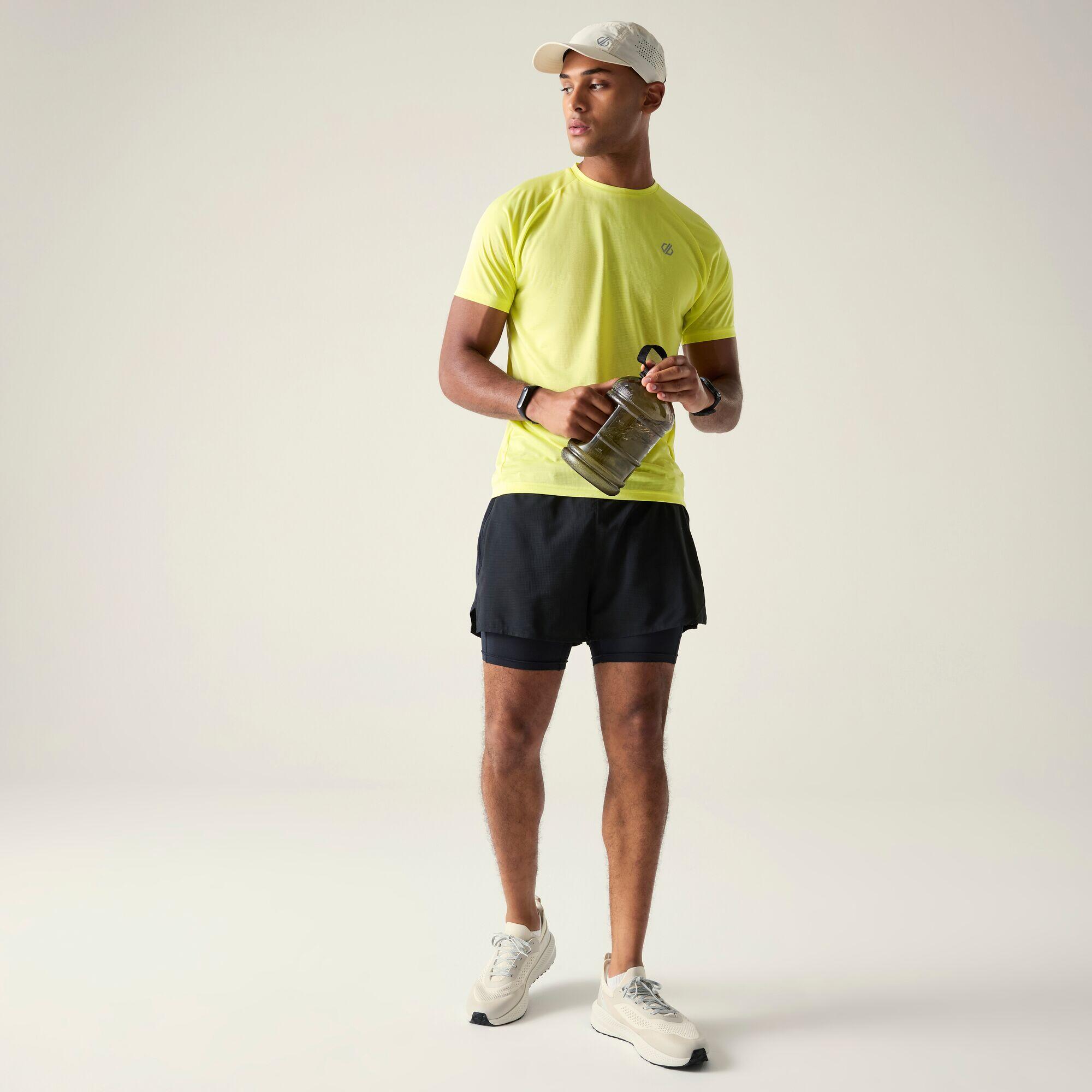 Calcas De Treino Homem - DARE 2B Movement Short II - Arabian Spice 3/7
