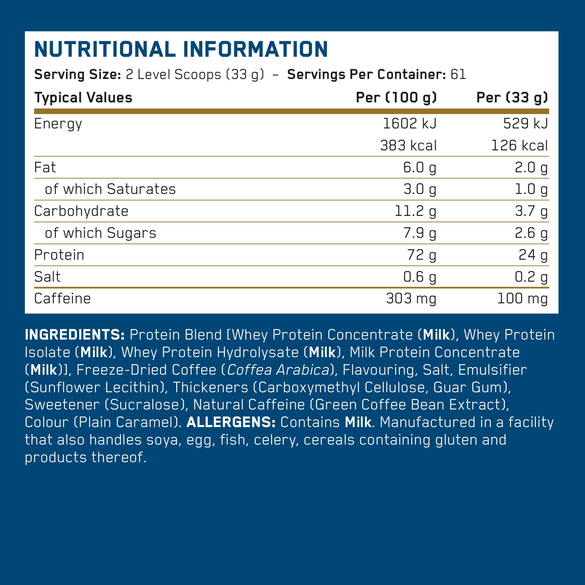 Whey concentrée - Critical Whey - Caramel au Lait 6/7