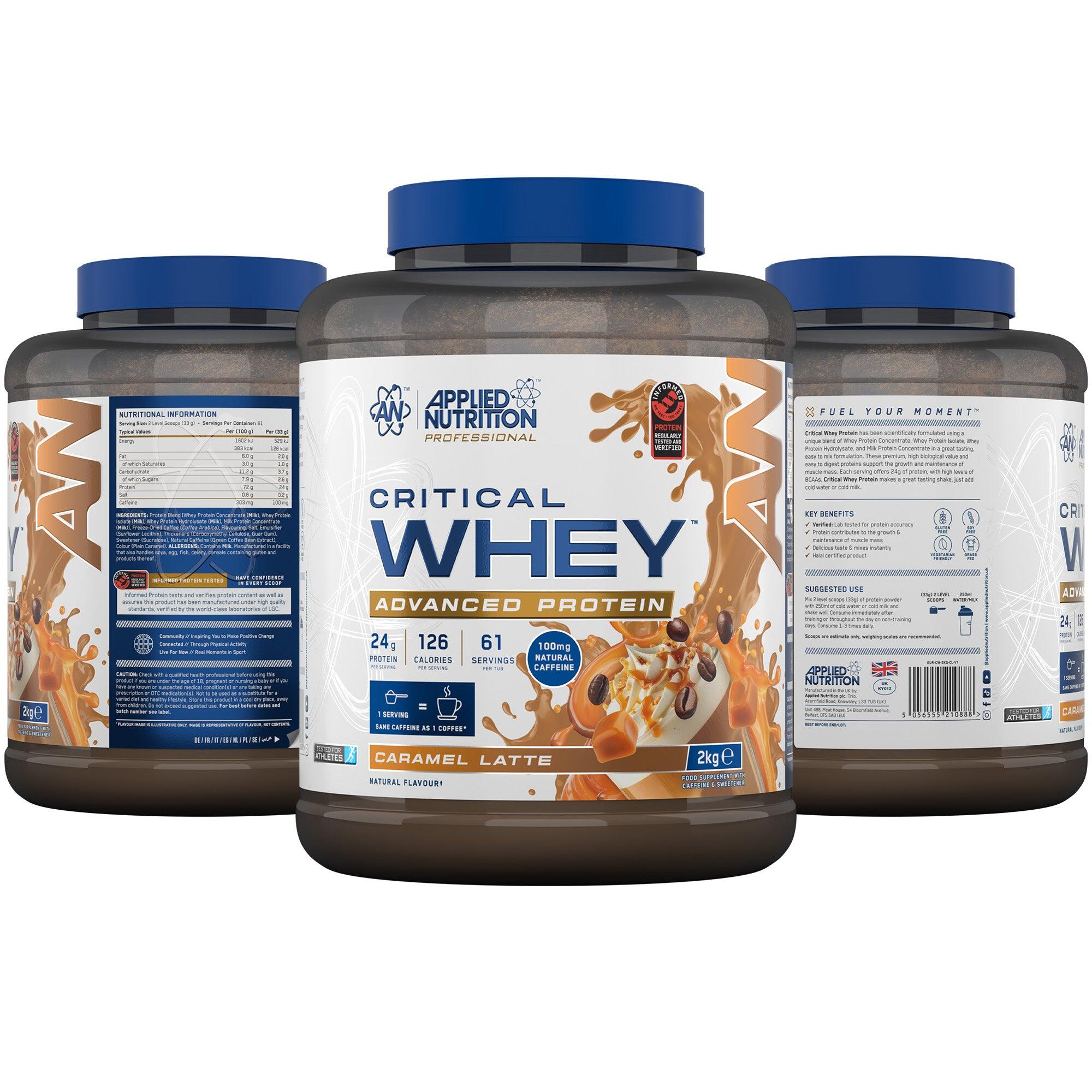 Whey concentrée - Critical Whey - Caramel au Lait 7/7