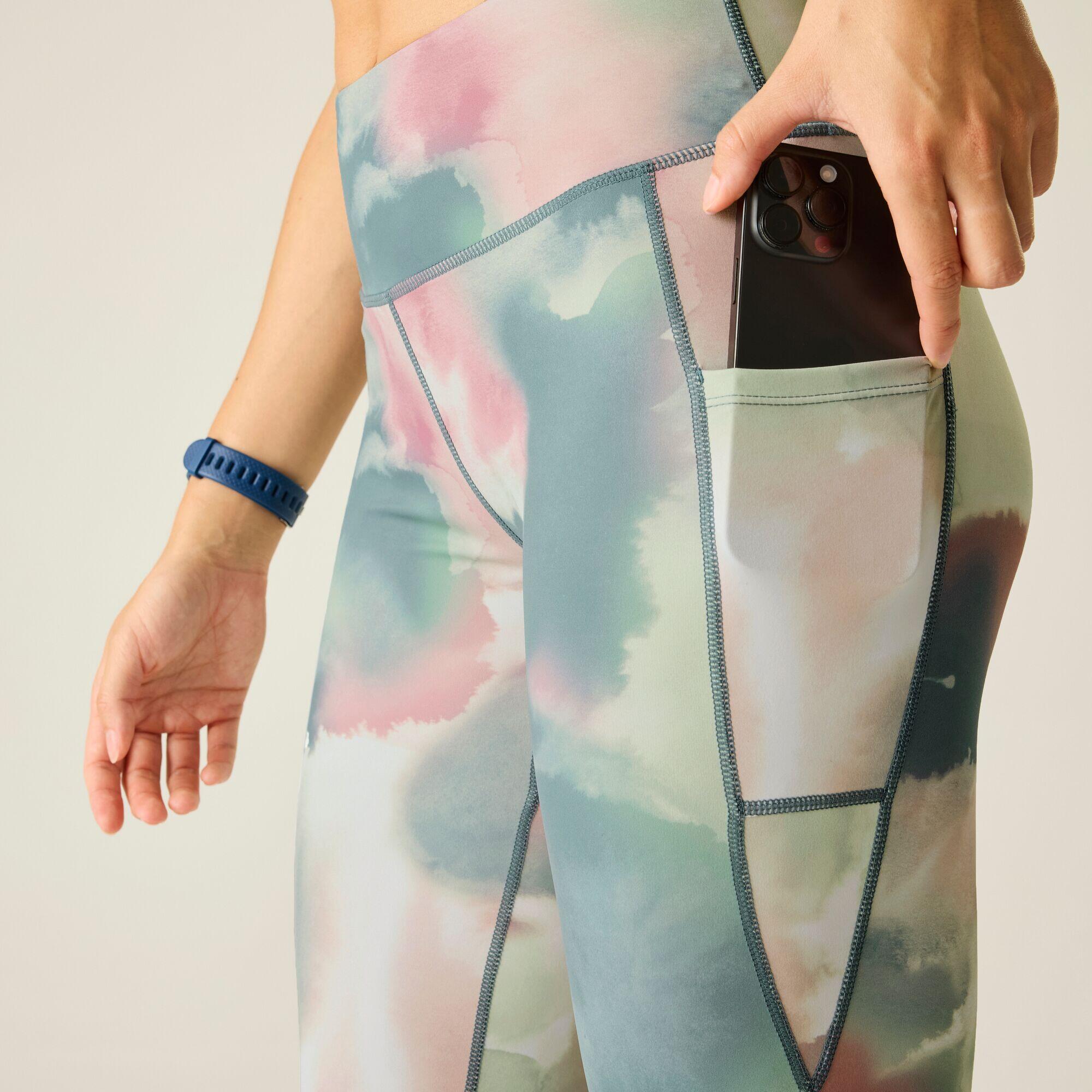 Leggings E Collants Mulher - DARE 2B Influential II Lg W - Marble Print 5/7