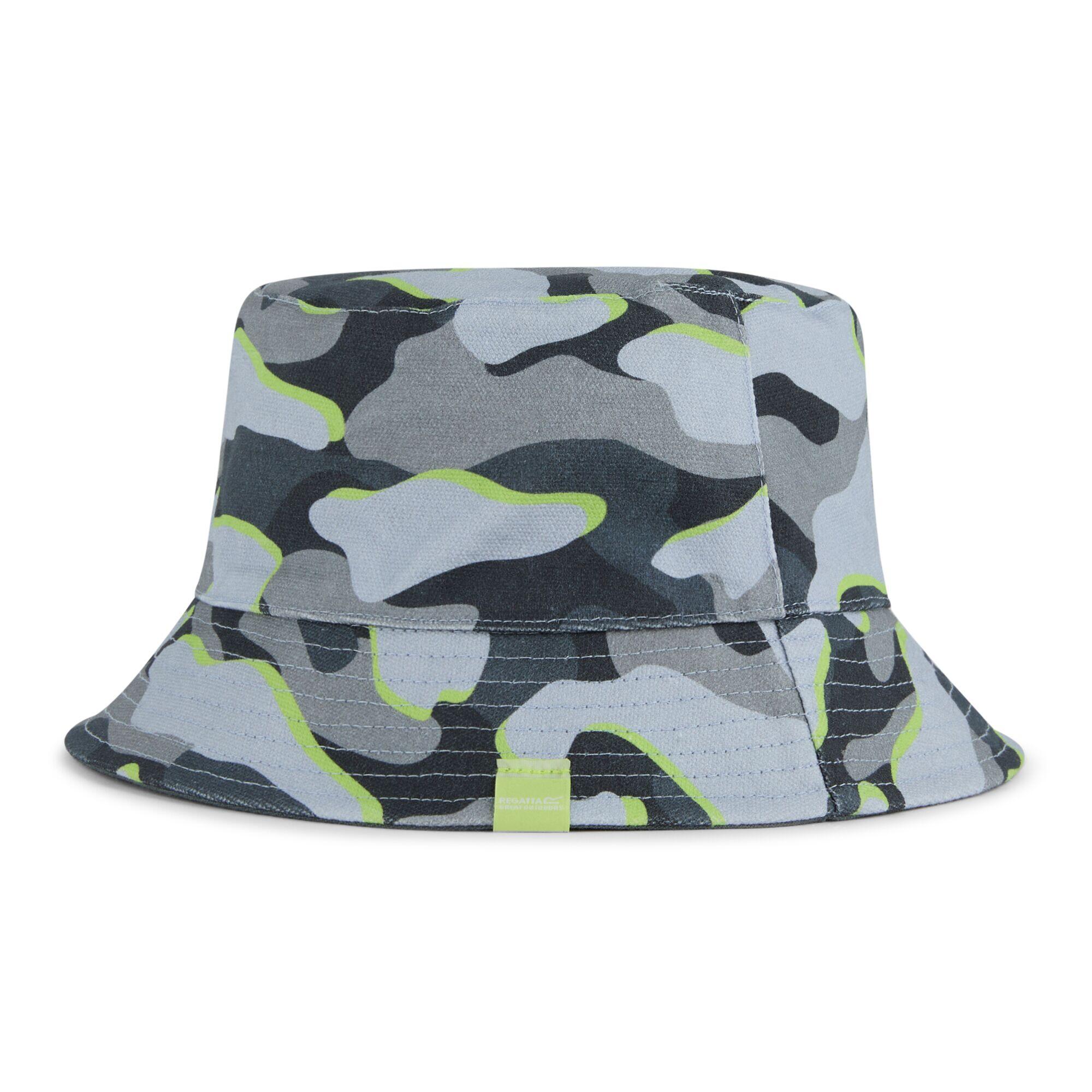 Chapeau Bob Camouflage Bleu – Léger, Pliable, Respirant, Unisexe, Parfait Pour L’été Et Les Activités Outdoor