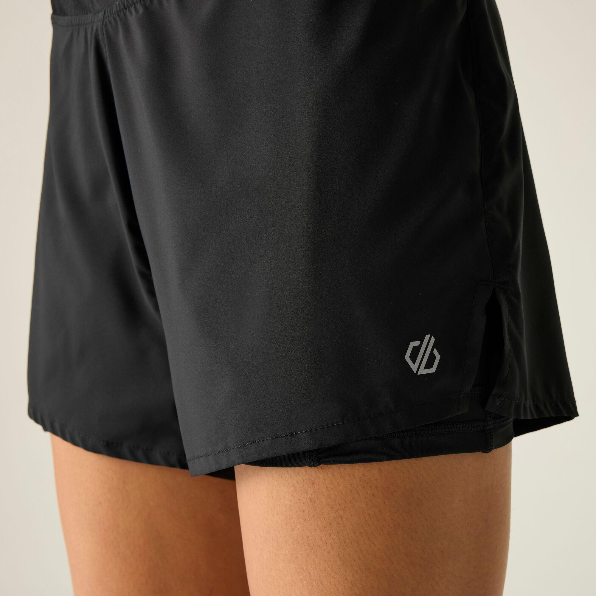 Calcas De Treino Mulher - DARE 2B W's Nimble Short- Black 5/7