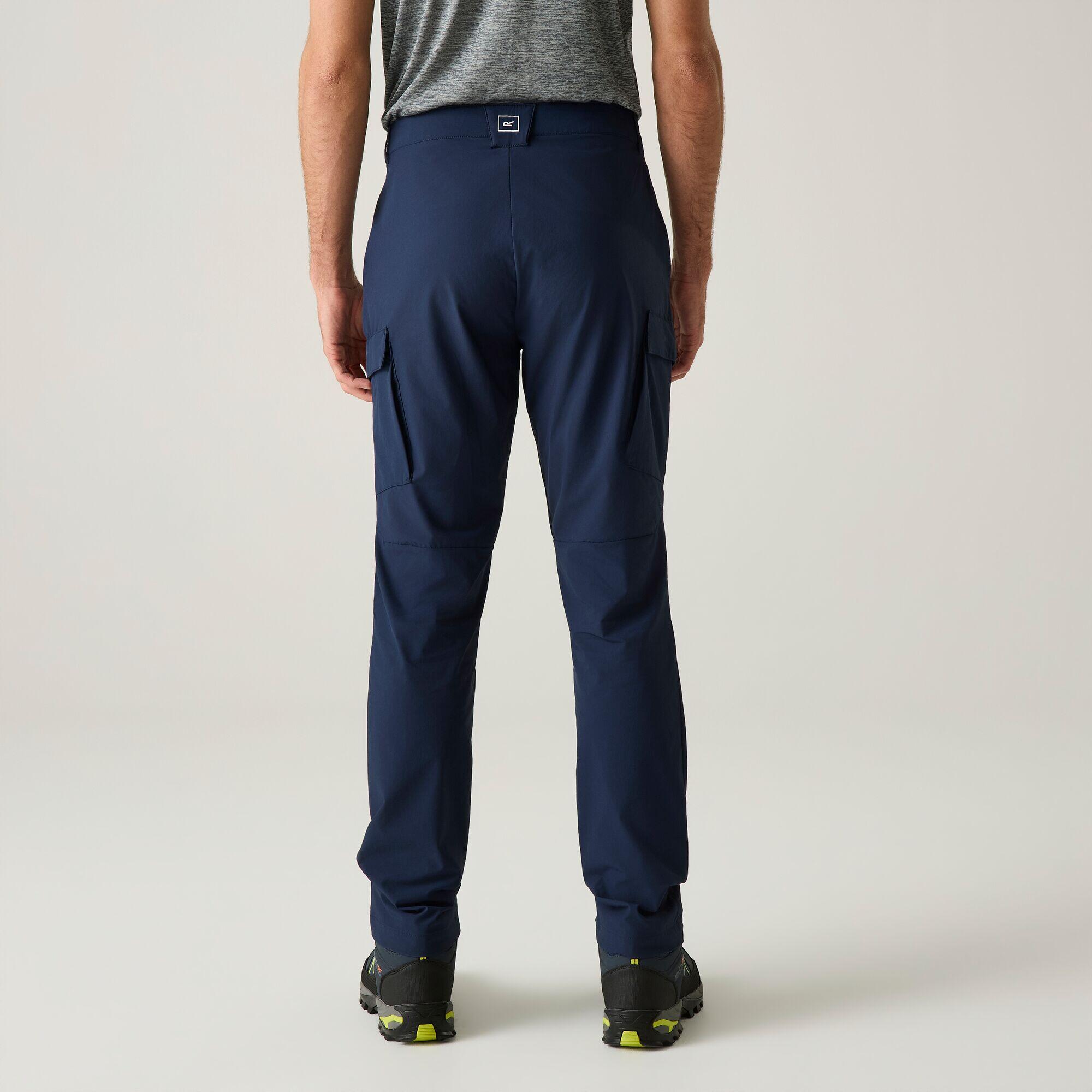 Mens Anti-Insect Travel Light Cargo Trousers 2/7
