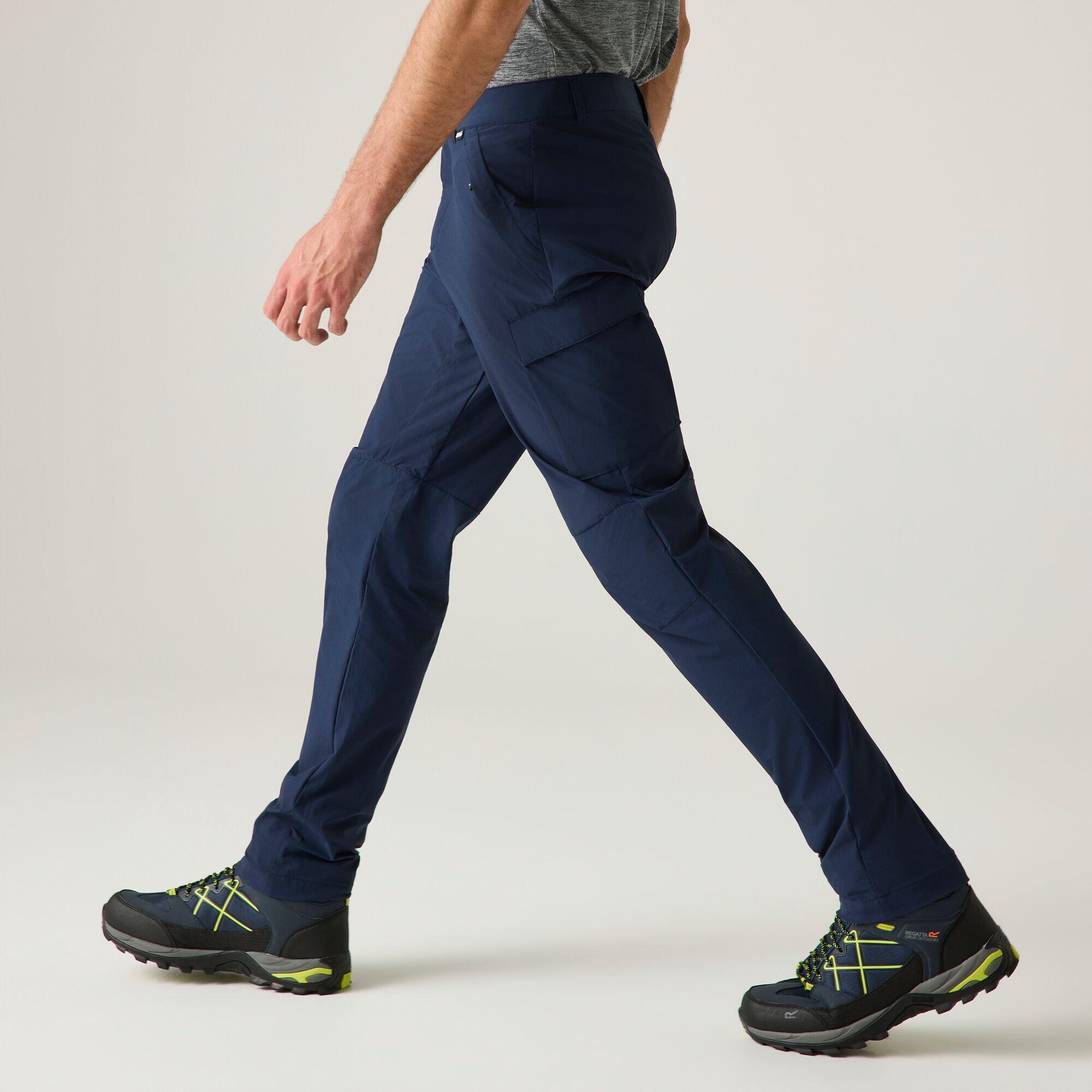 Mens Anti-Insect Travel Light Cargo Trousers 4/7