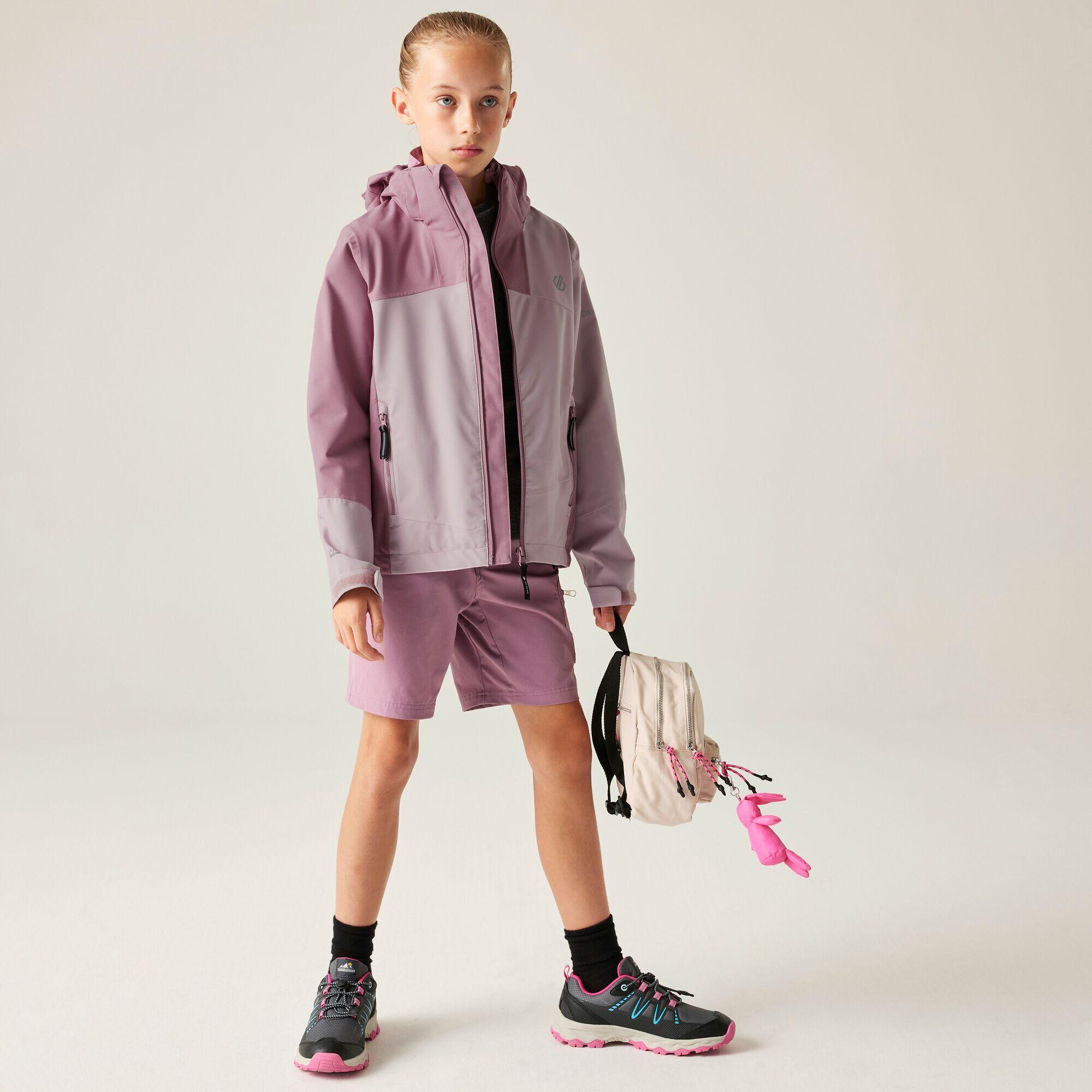Veste imperméable à capuche à panneaux Kids Explore III 3/7