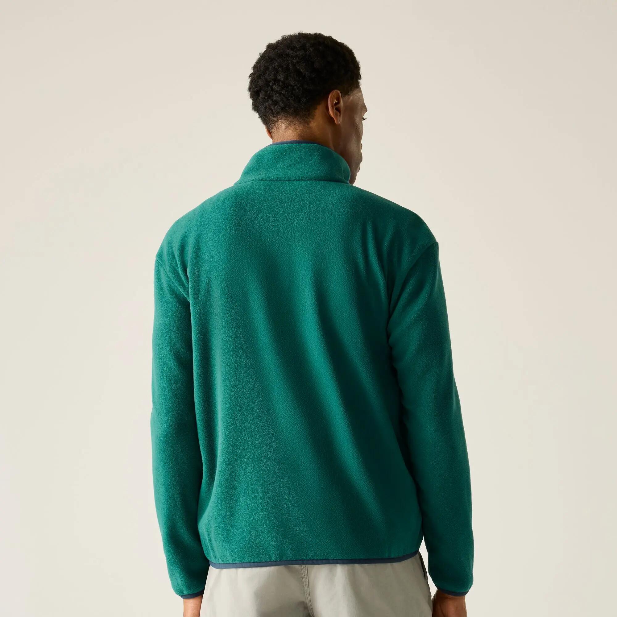 Frankie fleece fleece voor heren met volledige ritssluiting 2/7