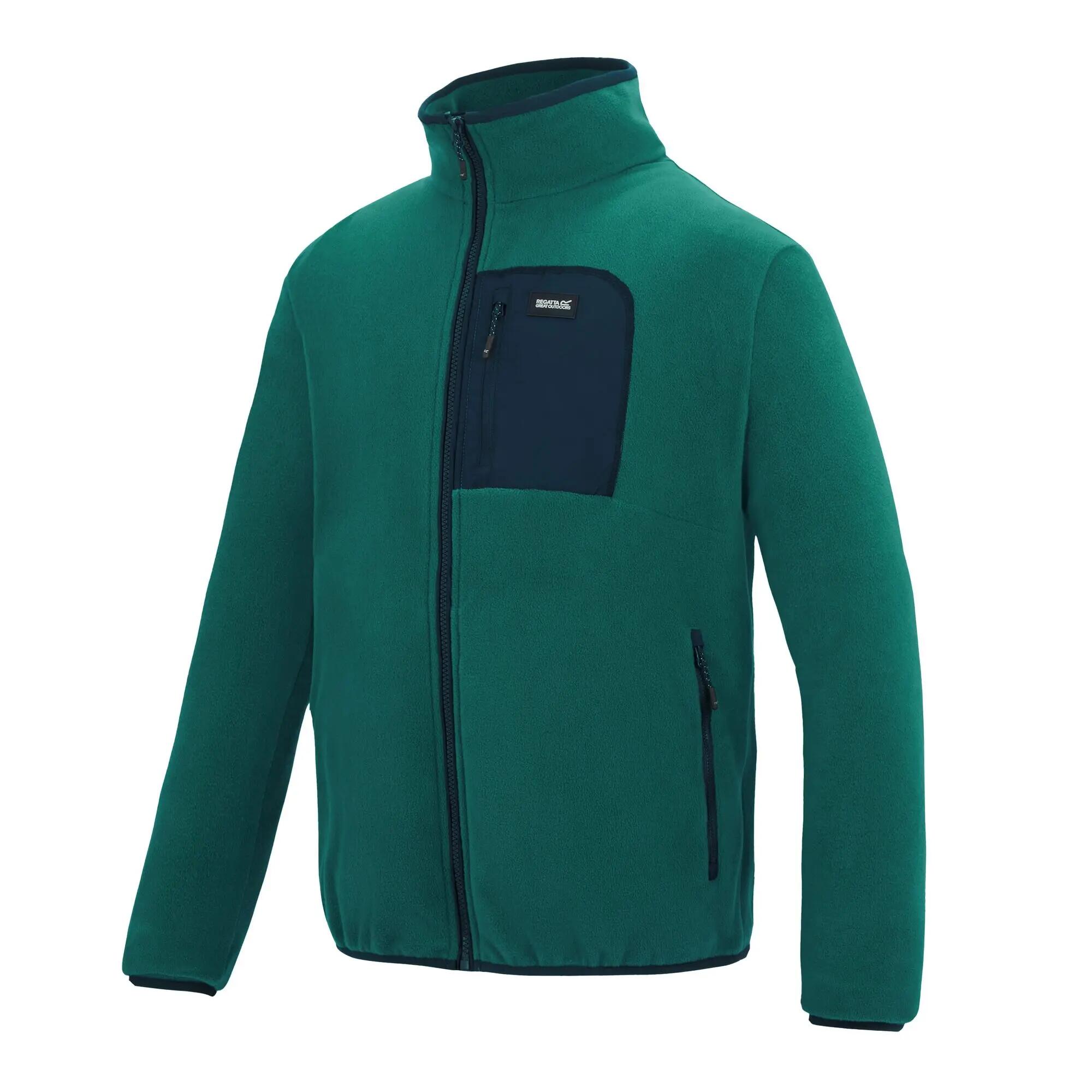 Frankie fleece fleece voor heren met volledige ritssluiting 7/7
