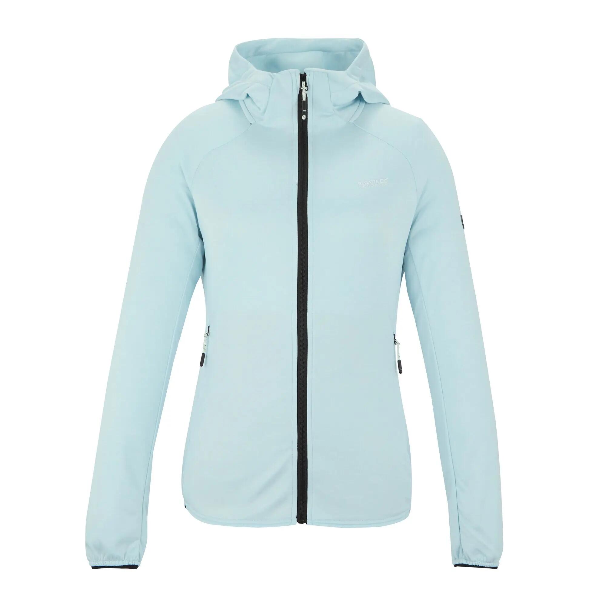 Veste intermédiaire extensible à capuche zippée intégrale Ferna Marl pour femme 7/7