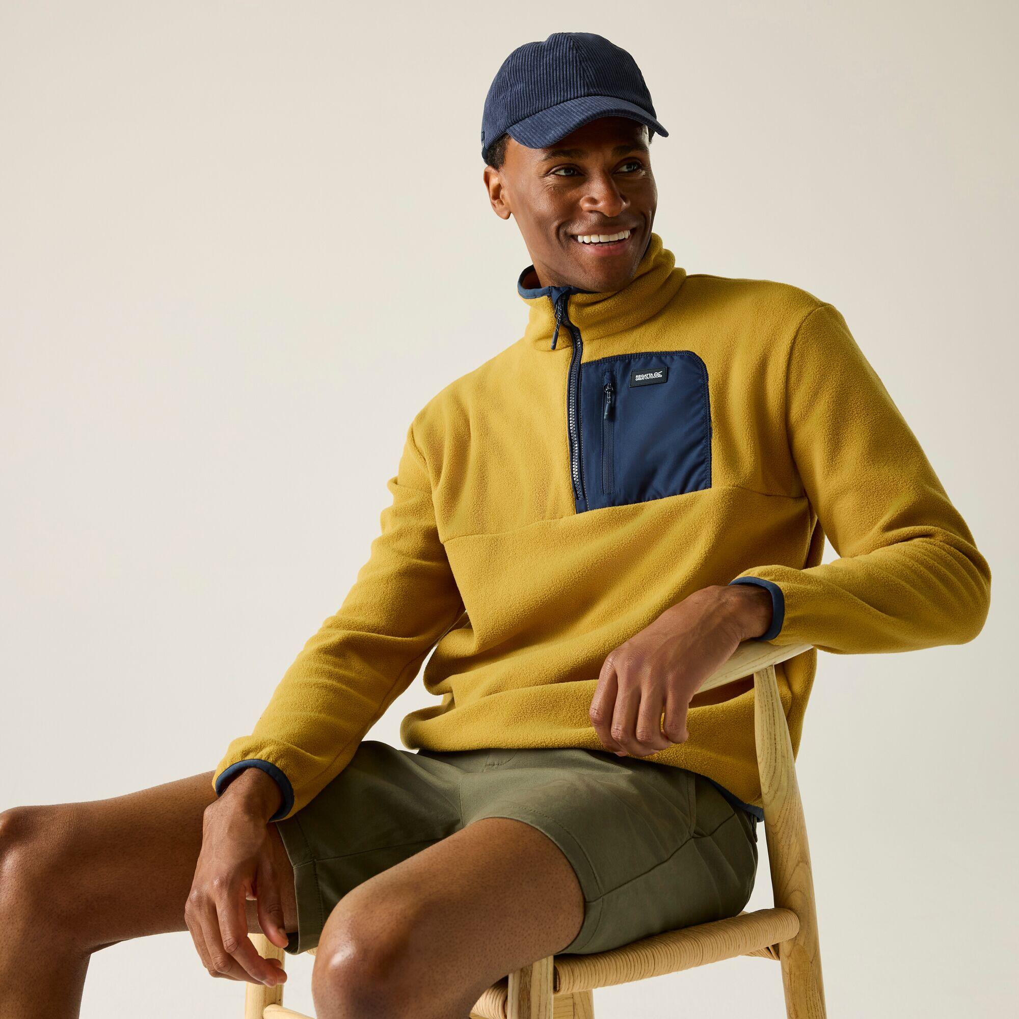 Heren Frankie Half Zip Fleece 4/7