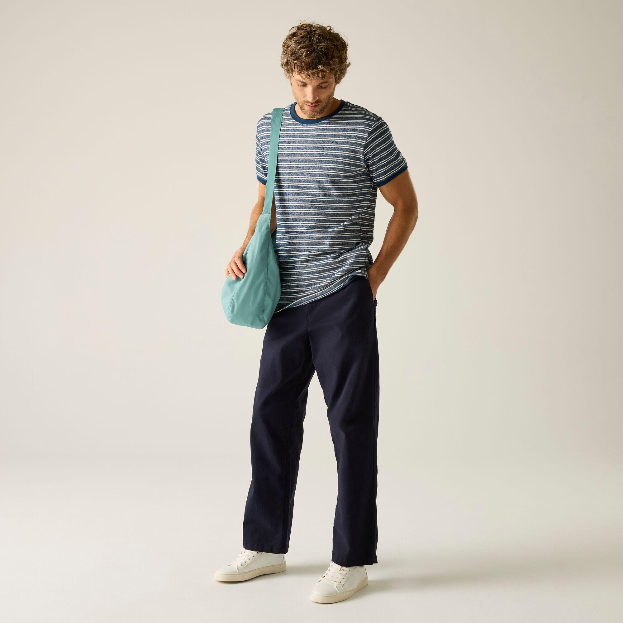 T-shirt à manches courtes rayé Benlin pour homme 3/7