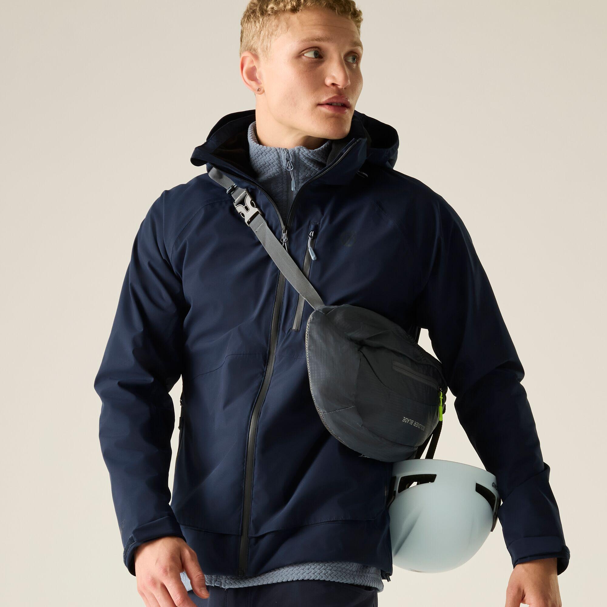 Mens Switch Out III Hooded Hiking Waterproof Jacket 6/7