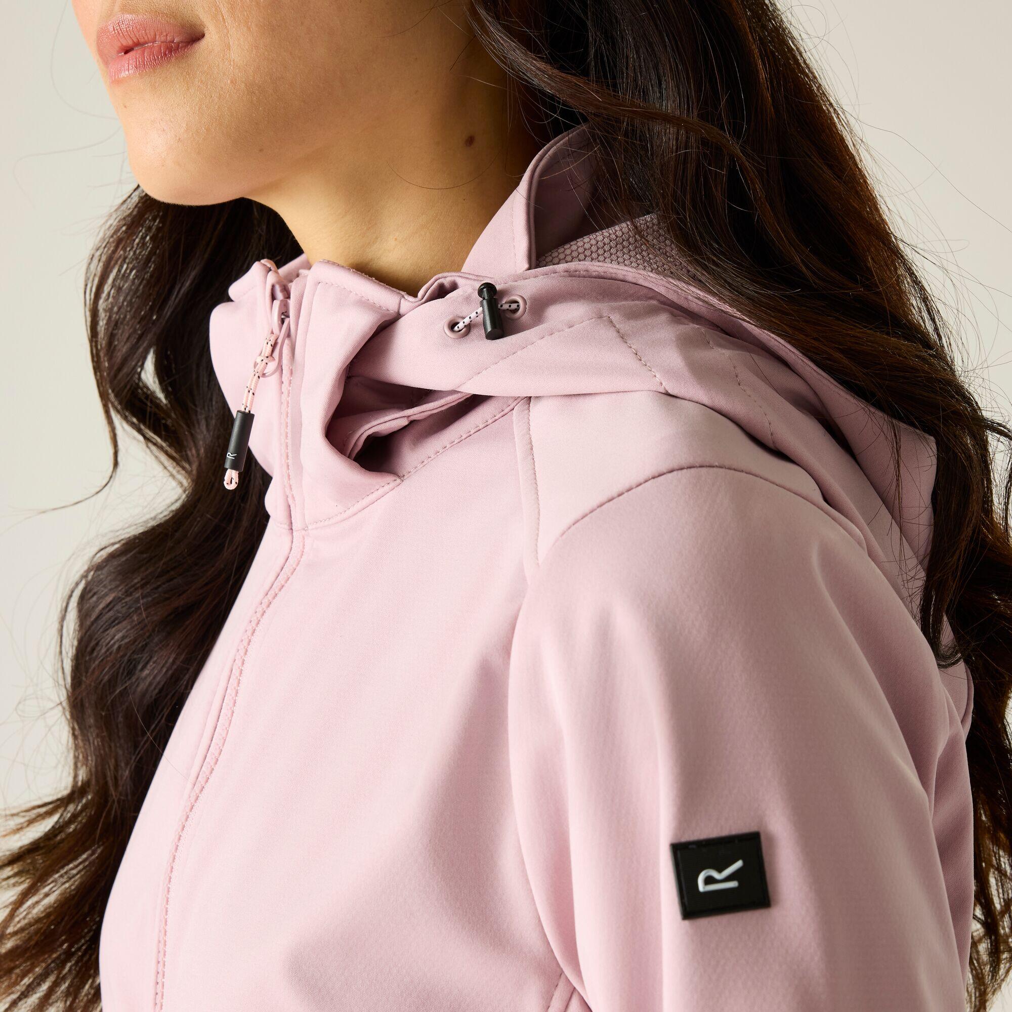 Giacca softshell con cappuccio e lunga idrorepellente Carisbrooke da donna 4/7