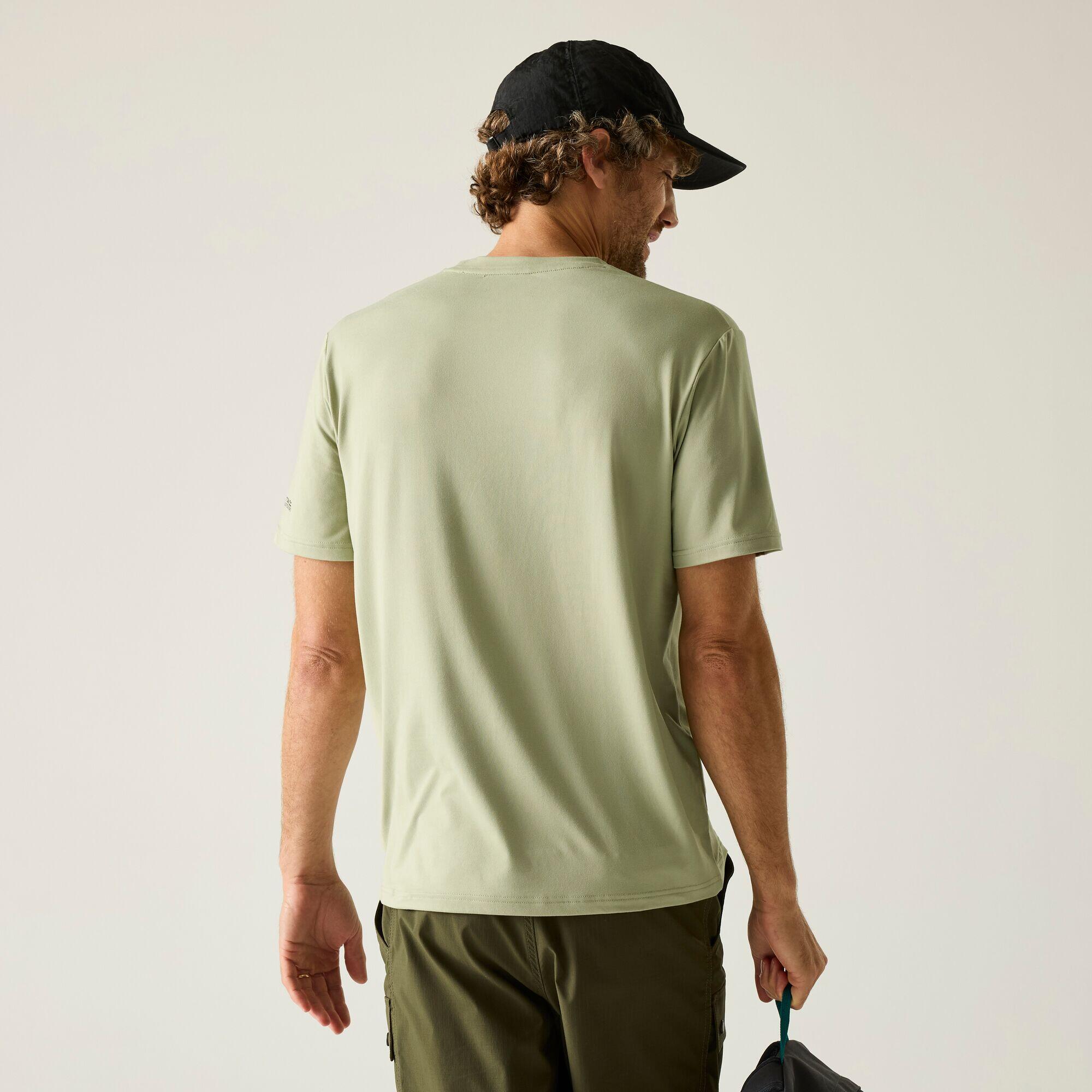 Herren Fingal Stretch Kurzarm-T-Shirt mit Grafik 2/7